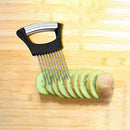 Stainless Steel Onion Fork Pine Meat Tomatoes Cutting Safe Auxiliary Holder Kitchens