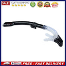 Swimming Diving Breathing Tube Snorkeling Silicon Pipe Underwater Black