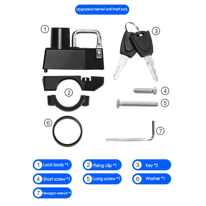 Universal Bicycle Lock Anti-theft Electric Scooter Lock Lightweight Scooter Lock