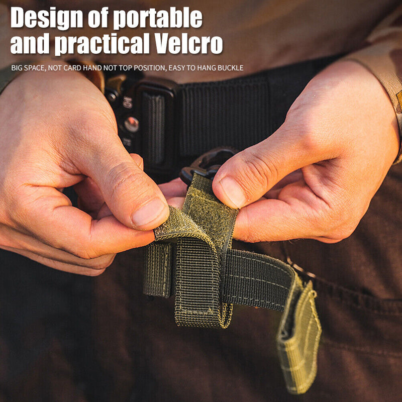 2pcs Outdoor Gloves Hook Climbing Rope Storage Buckle Camping Hanging Buckles