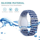 #A Nylon Braided Kids Wristband Strap Adjustable Buckle Kids Tracker Protector