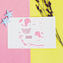 Transparent Cutting Dies Stamp Stencils for DIY Scrapbooking Album Paper Ca