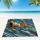 #A Multifunctional Folding Beach Blanket Practical Outdoor Camping Mat Supplies