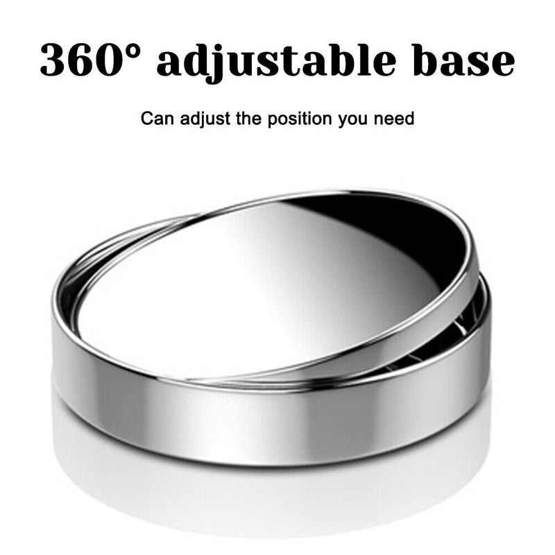 2pcs Car-styling Vehicle HD Driving Safety Rearview Auxiliary Blind Spot Mi