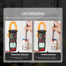 ST184 Digital Clamp Meter Multimeter AC/DC Voltage Current Tester (Yellow)