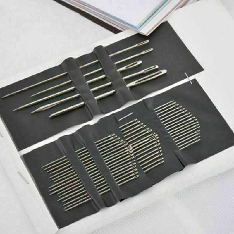 55pcs/set mixed hand sewing needles with sewing needle G V1C8 sew set X9I2 Y7L8