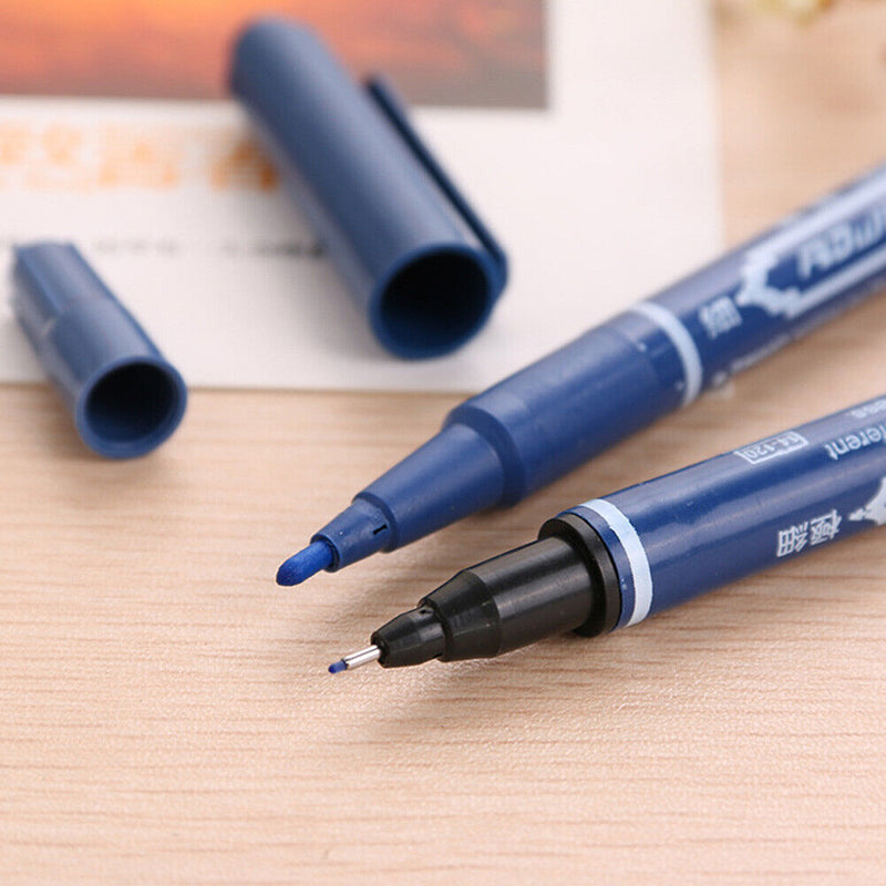 10pcs Painting Sketching Dual End Marker Pen Student Office Writing Stationery