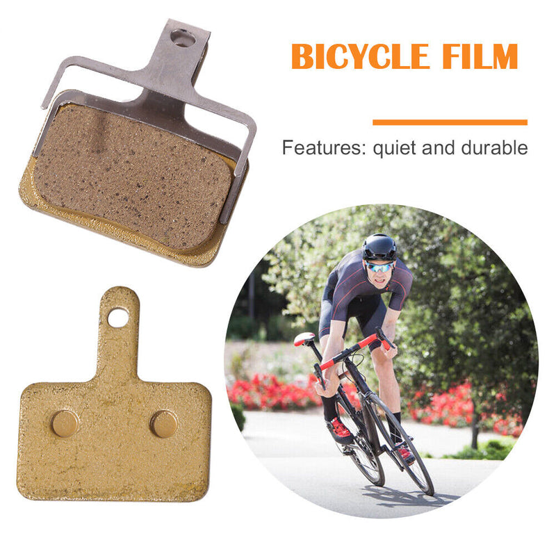 4pcs MTB Bike Brake Pads for SHIMANO M375 M445 Bicycle Metal Disc Brake Par