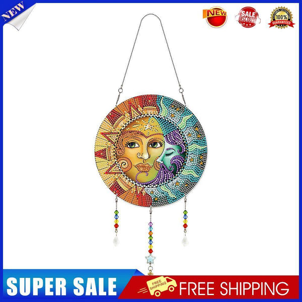 Teardrop Crystal Diamond Prism DIY Painting Kit Rainbow Maker (Moon GSP102)