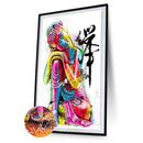 5D DIY Full Drill Diamond Painting Colorful Buddha Cross Stitch Embroidery