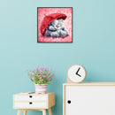 5D DIY Full Drill Diamond Painting 2 Bears Cross Stitch Embroidery Mosaic Newly