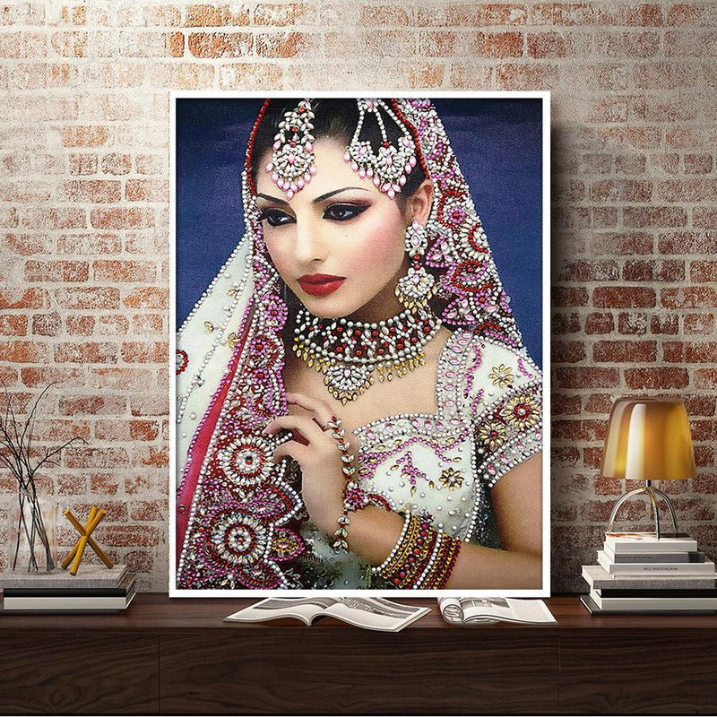 5D DIY Special Shaped Diamond Painting Beauty Embroidery Mosaic Kits Home Decor