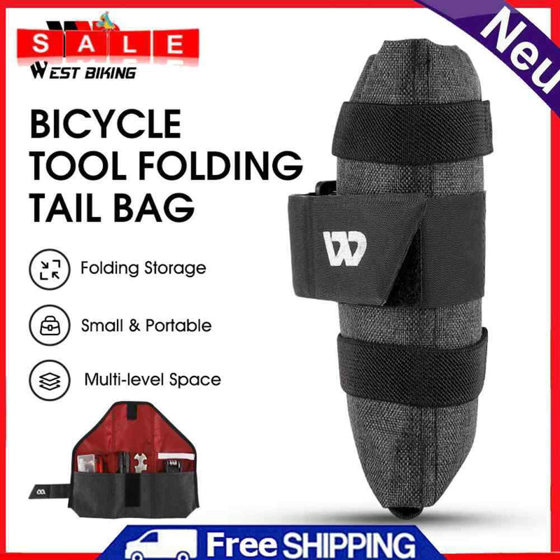 Bicycle Tail Tool Bag Folding Cycling Tail Rear Pouch Portable Cycling Equipment