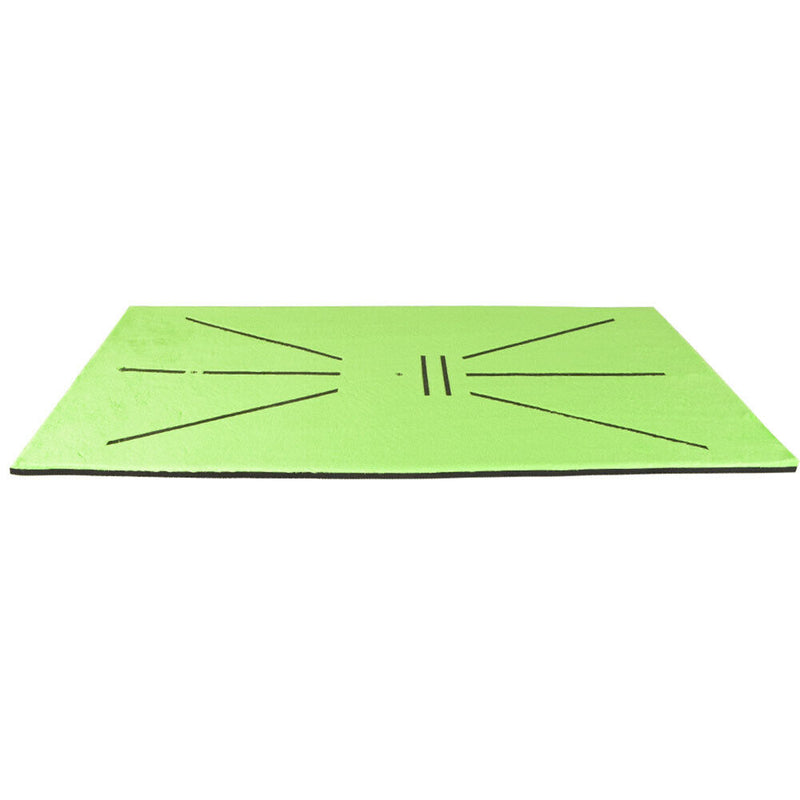 Golf Swing Training Mat Batting Direction Mark Pad Practice Equipment (5mm)