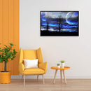 5D DIY Full Round Drill Diamond Painting Moonlight Forest View Handmade Decor