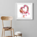 5D DIY Diamond Painting Little Angel Garland Full Drill Rhinestone Mosaic K