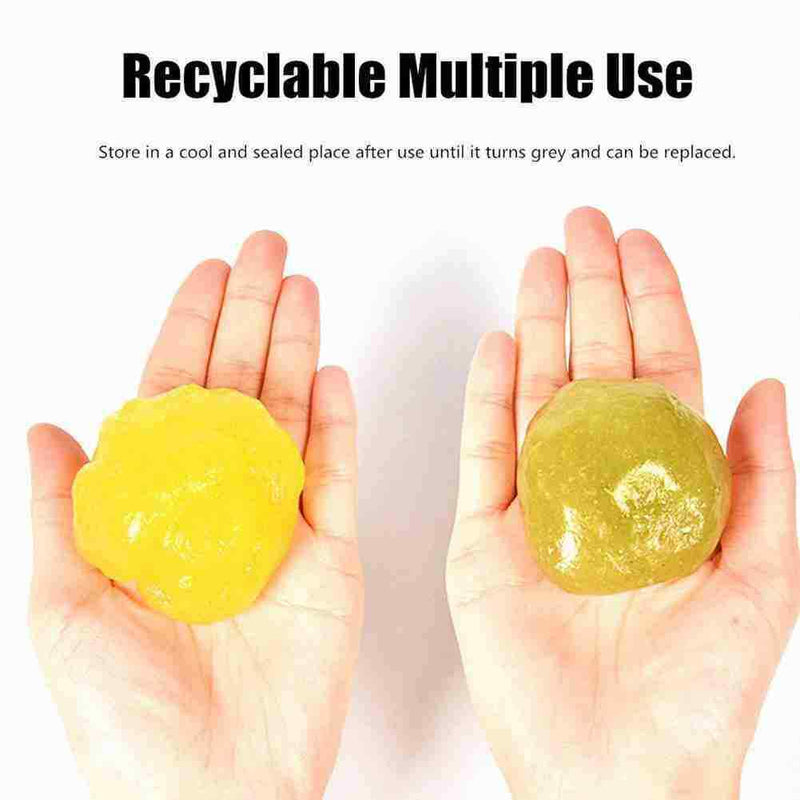 Magic Sticky Dust Dirt Cleaners Soft Glue Gum Gel Car Keyboards Cleaning P best