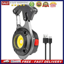 Multi-function COB LED Flashlight Rechargeable Keychain Camping Emergency Lig