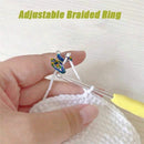 Tools Thimble Knitting Loop Sewing Accessories Yarn Guides Crochet Ring