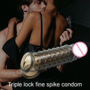 Penile Enlargement Extender Cock Rings Delay Ejaculation Dildo Sexual Toys for Men