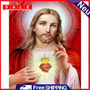 Full Embroidery Stamped Jesus DIY 11CT Eco-Cotton Thread Cross Stitch Needlework