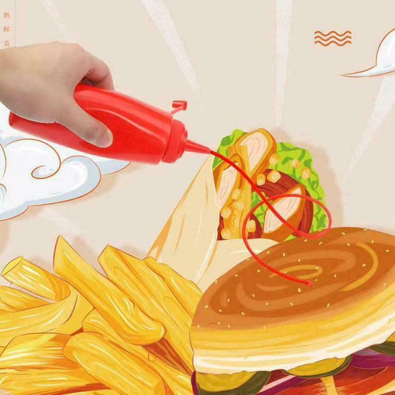 1x Ketchup Salad Bottle Prank Decompression Vent Toys Empty Bottles Prank J3N3