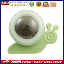 Cat Catnip Rotating Ball Cleaning Teeth Molar Interactive Pet Toys (Green)