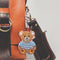 4pcs DIY Full Drill Special Shaped Diamond Painting Bear Rhinestone Keychains