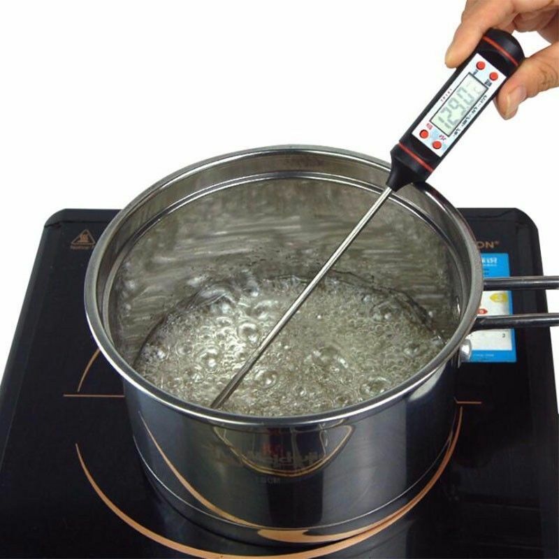 Barbecue Kitchen Thermometer BBQ Tools LCD Digital Cooking Probe Food Meat WFEU