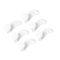 6pcs Multifunctional Coat Hooks Plastic Closet Storage Holder Rack Portable Ward