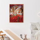 Chinese Style Beauty 5D Diamond Painting Partial Special Shaped Drill (K055)