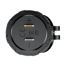 P21-A Car Motorcycle Dual USB Charger with Switch QC 3.0 + PD USB Charger Socket