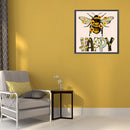 Diamond Painting Kit DIY Bee Full Square Diamond Mosaic Picture Art