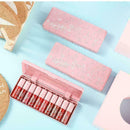 10pcs/set Pearlescent Lip Gloss Liquid Lip Glaze Moisturizing CA T2H5