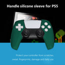 Gamepad Soft Silicone Protective Case Shell for PS5 Thumb Grip Caps (Green)