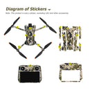 Scratch Resistant Skin Stickers for DJI Mini 3 Pro Remote Control with Screen