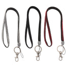 Retractable Card Holder Crystal Lanyard Hanging Rope Necklace Neck Strap
