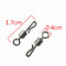 Q-Shape Rollers Swirl Light Hanging Pesca Connector Quick Change Fishing Termi