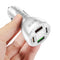 #A Escondite Secreto Portable Car Accessories Car USB Charger Quick Charge