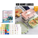 Personalised Labels Stick on Name Stickers Tags School Kids Waterproof Lunchbox&