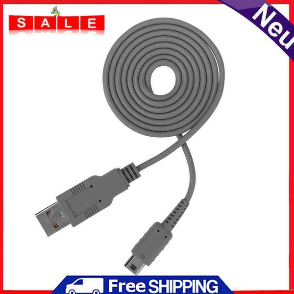1M USB Charging Cable Cable For Nintendo Wii U Game Controller Gamepad Cable Charging