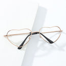 Heart-shaped Frames Glasses Frame Decoration Eyewear Photography Eyeglasses