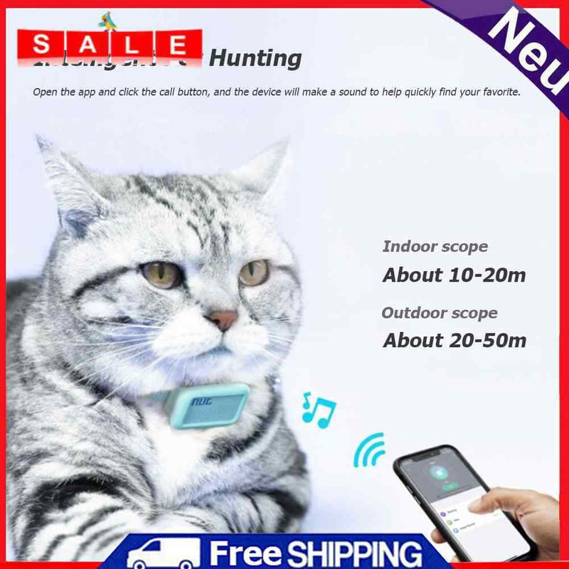 Portable Locator Collar for Cat Intelligent Cat Tracker for Outdoor Pet Supplies