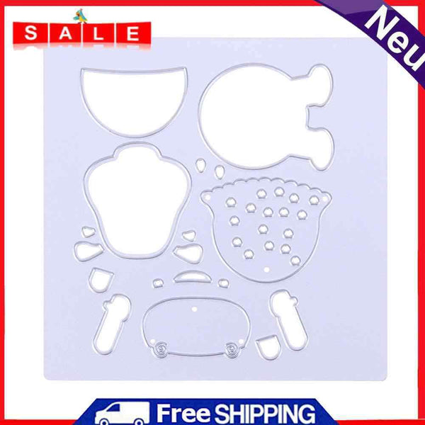 Snowvirtuos Hippo Cutting Tools Stencil DIY Scrapbooking Album Decor Paper