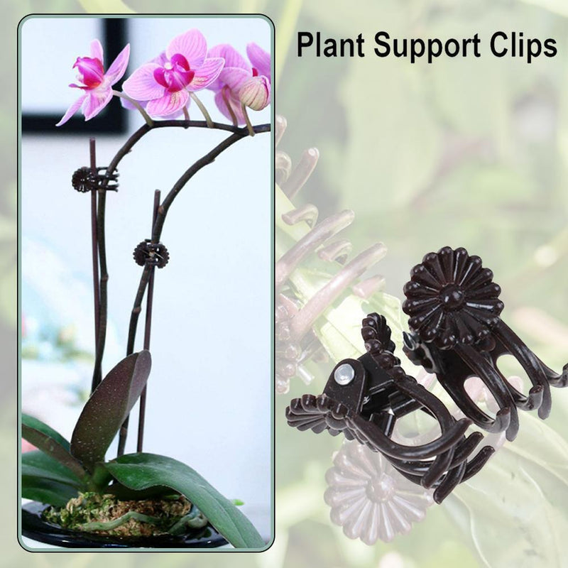 Plant Support Clips Orchid Stem Clip For Vine Support Clamping Branch S2P5 S1X2