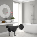 Metal Sheep Toilet Paper Racks Free Standing Toilet Tissue Storage Holder