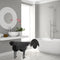 Metal Sheep Toilet Paper Racks Free Standing Toilet Tissue Storage Holder
