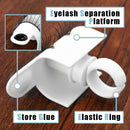 Eyelash Extension Glue Fan Cup Rings U-Band Eyelash Splitter Pallet (A) Newly