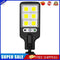 Outdoor Solar Road Lamp Waterproof 3-Mode Motion Sensor Wall Lights (72COB)