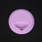 Wheel Silicone Cup Lids Heat-resistant Dust-proof Bowl Cover (Pink Purple) Newly